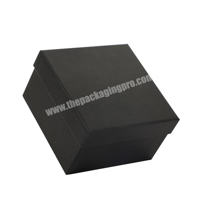 Wholesale Custom Eco Friendly Cardboard Rigid Small Black Paper Gift Boxes