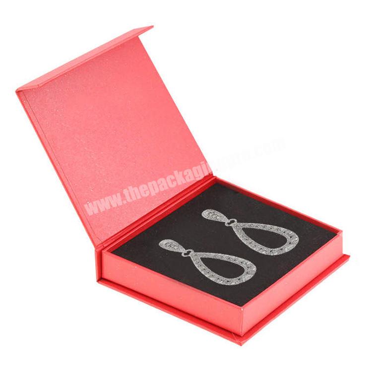 Wholesale Custom Logo Packaging For Luxury Earing Necklace Magnetic Jewellery Gift Package Box Design