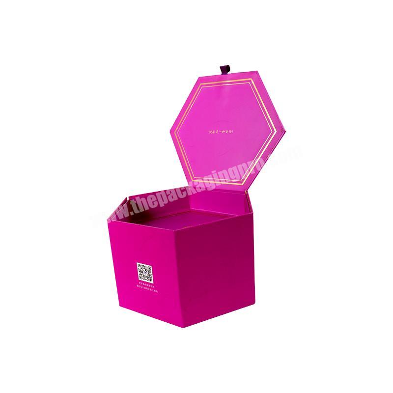 Wholesale Custom Luxury Double Layer Rotating Velvet Rose Product Package Gift Jewelry Ring Box