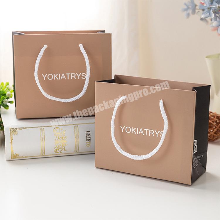 Wholesale Custom Luxury Shopping Gift Cosmetic Perfume Paper Bags