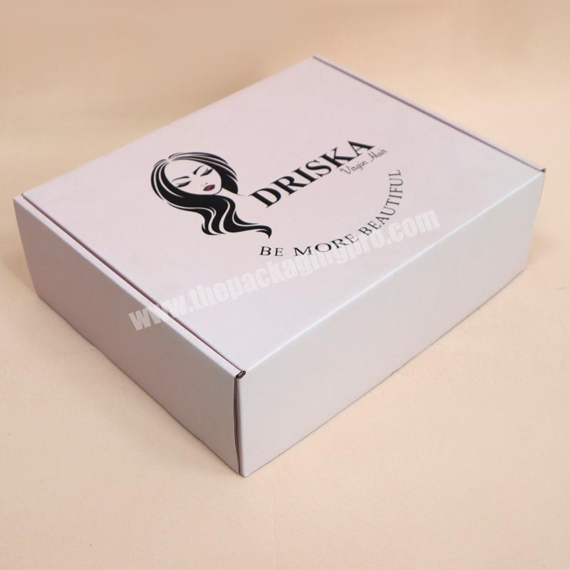 Wholesale High Quality Shipping Boxes Custom Logo Recycled Paper box Cardboard Corrugated Paper Mail Box