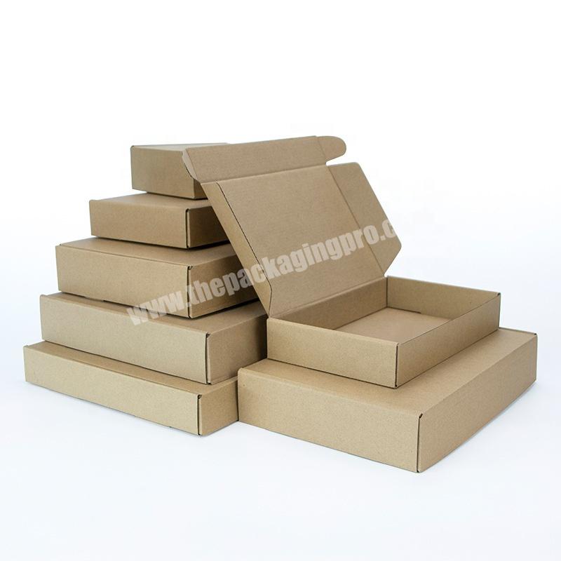 Wholesale cardboard corrugated shoes packing box aircraft box
