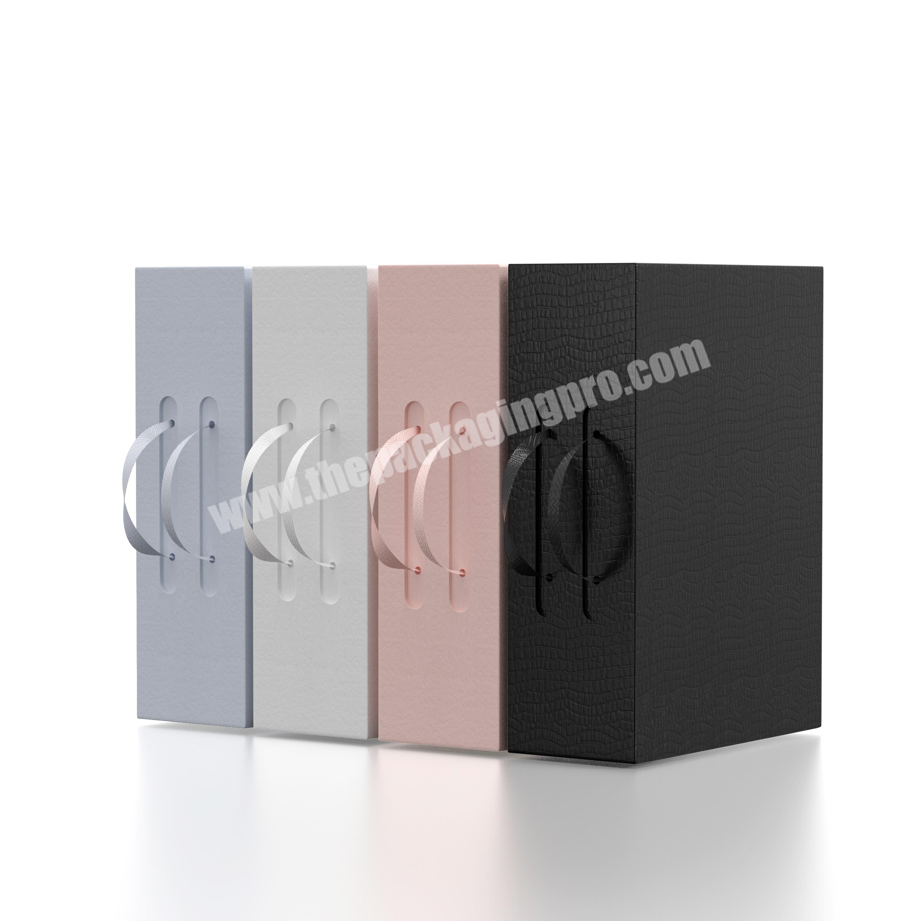 Wholesale custom color valentines day luxury cardboard magnetic cosmetic perfume jewelry gift packing paper box packaging