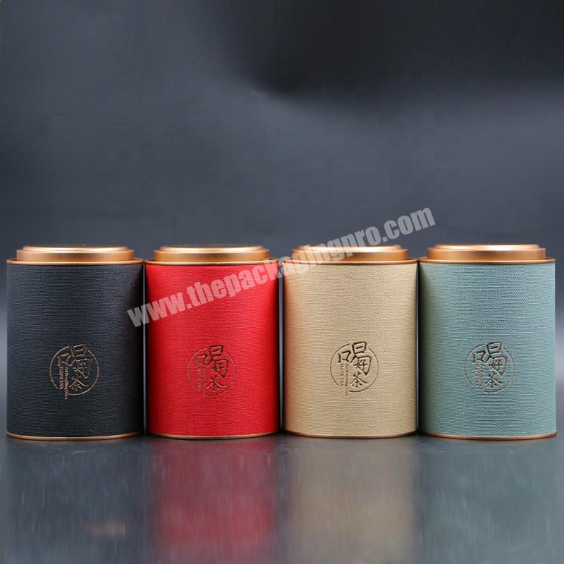 Wintop Tea Packaging Small Round Cardboard Boxes