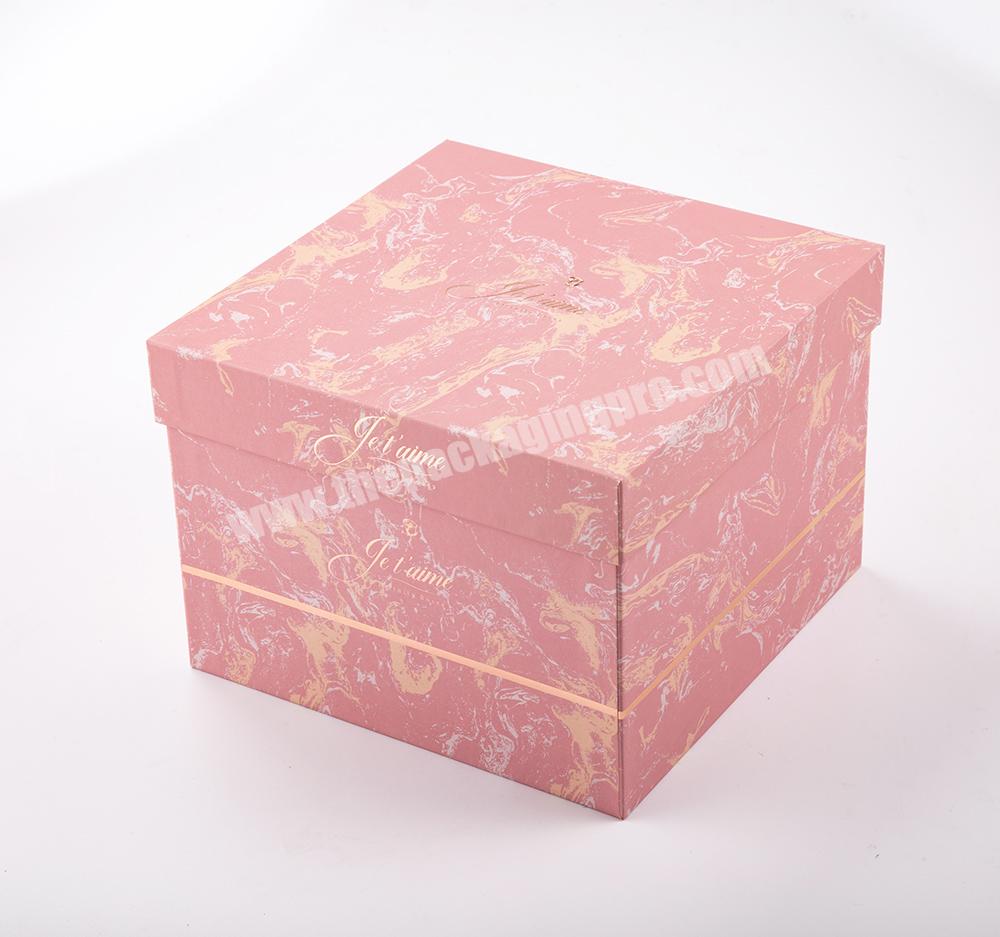 custom hot sell personalized 15x15 gift box  christmas gift box packaging
