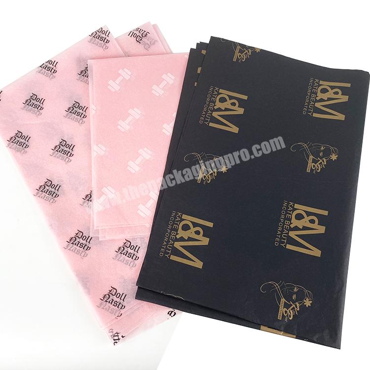 custom hot selling printed gift paper wrapping tissue paper for clothes