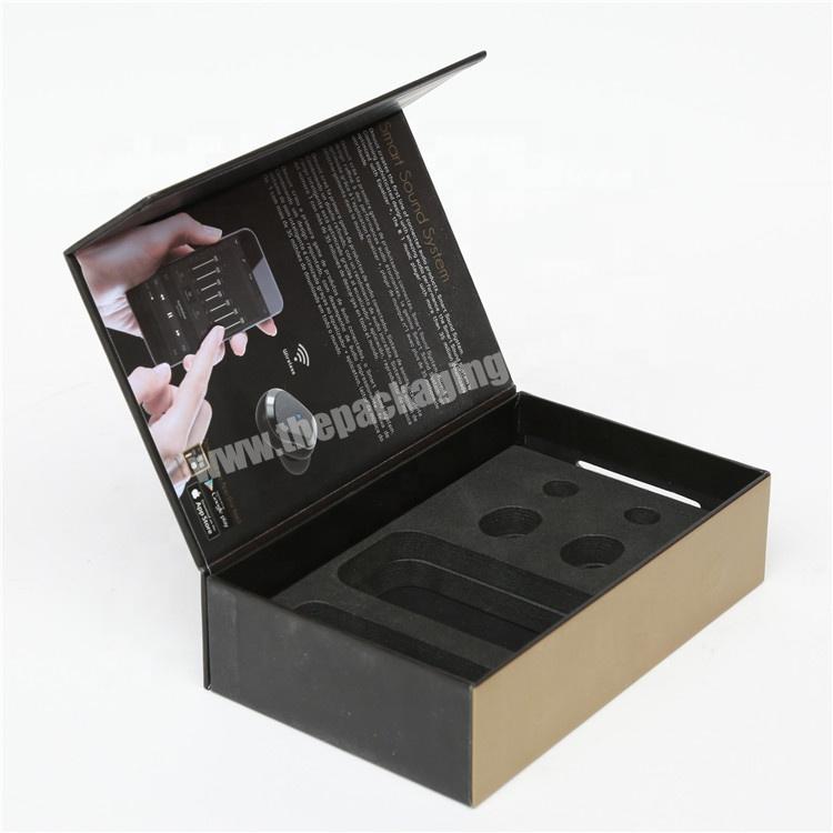 custom luxury printing paper magnetic rigid board candle present set gift box with eva insert