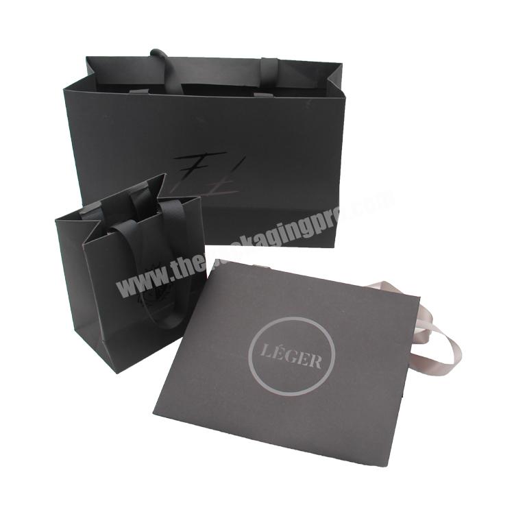 custom print logo brown kraft shopping gift paper packaging bag with your own logo