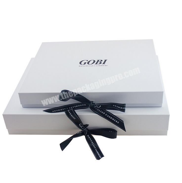custom wholesale fashion decorative book shape gift box with ribbon