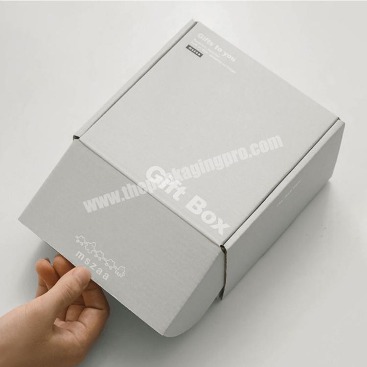 customized printed logo folding kraft cardboard mailer carton paper gift box packaging for soap
