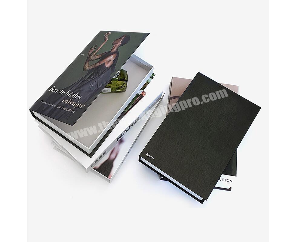 factory supply custom cheap luxury brand decor book fake book home decoration hardcover coffee table