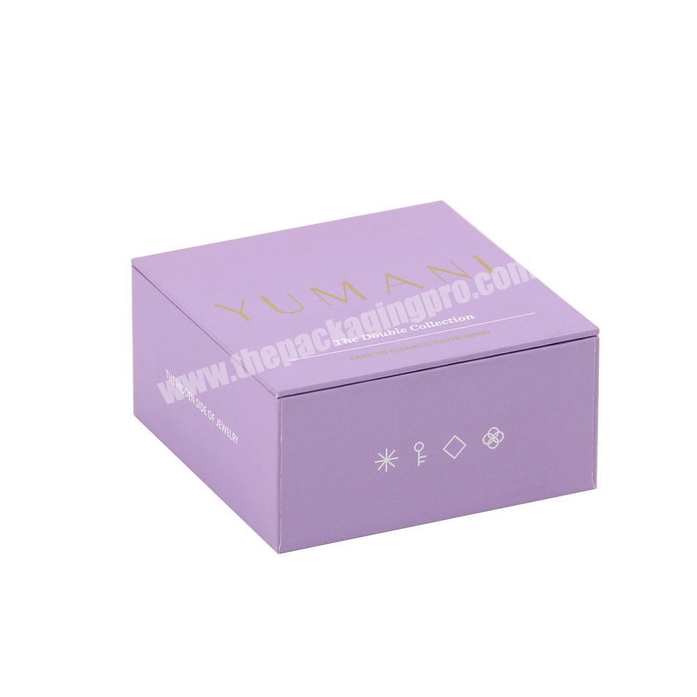 jewelry box packaging unique christmas biodegradable jewelry small box high end cardboard jewelry packaging gift box mirror