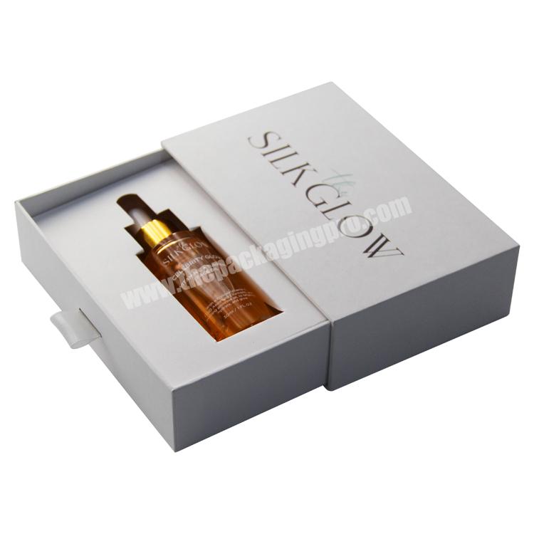 luxury custom black essential oil attar bottles paper packaging gift box for attar