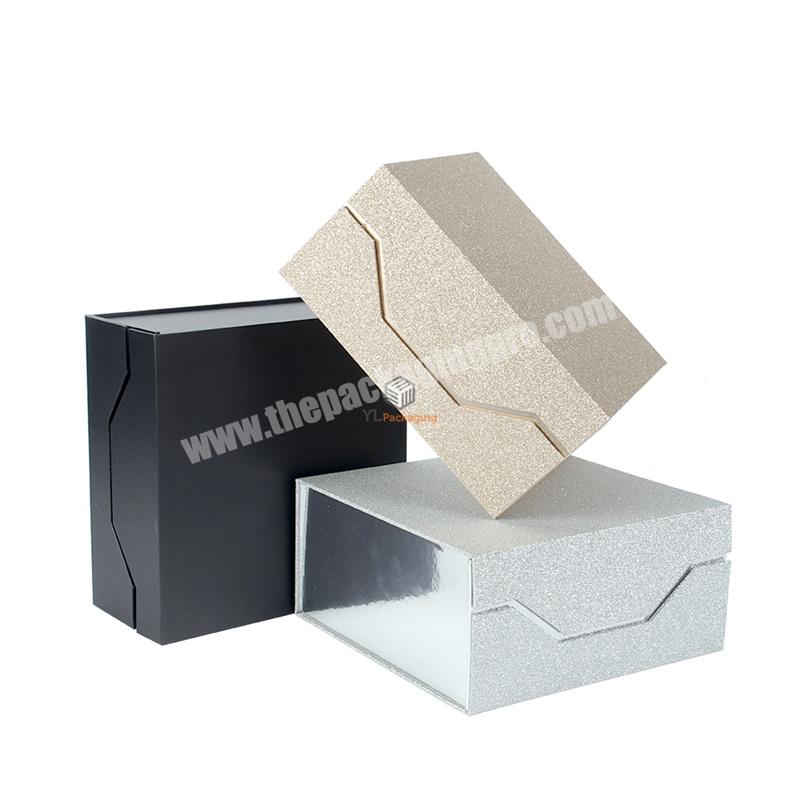luxury magnetic closure cardboard folding paper box