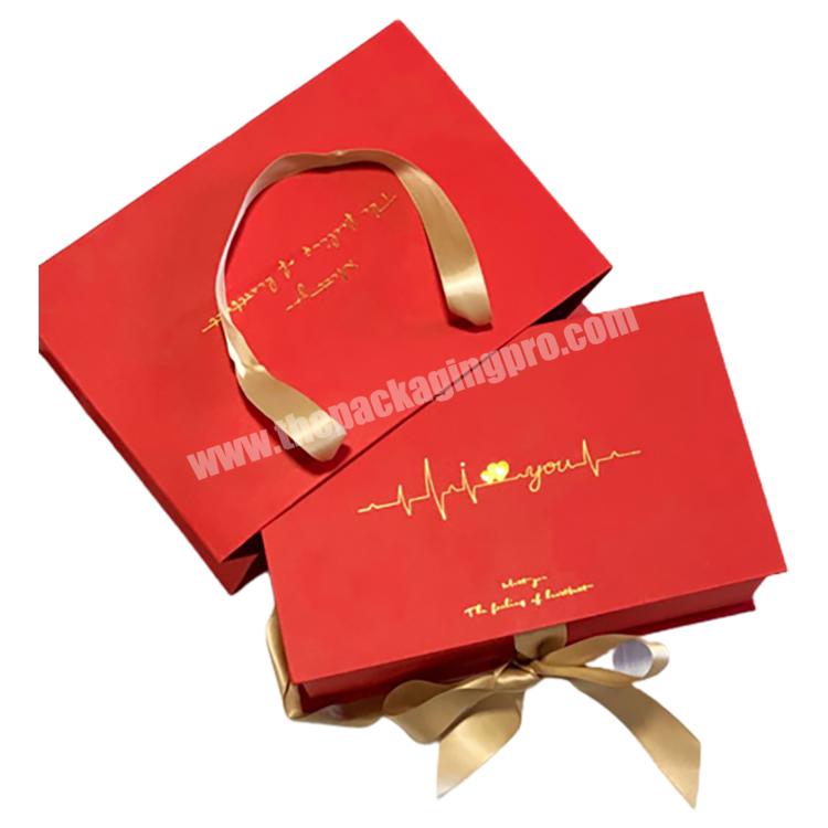 luxury wedding favor clothing packaging gift box custom logo paper packaging mailer box