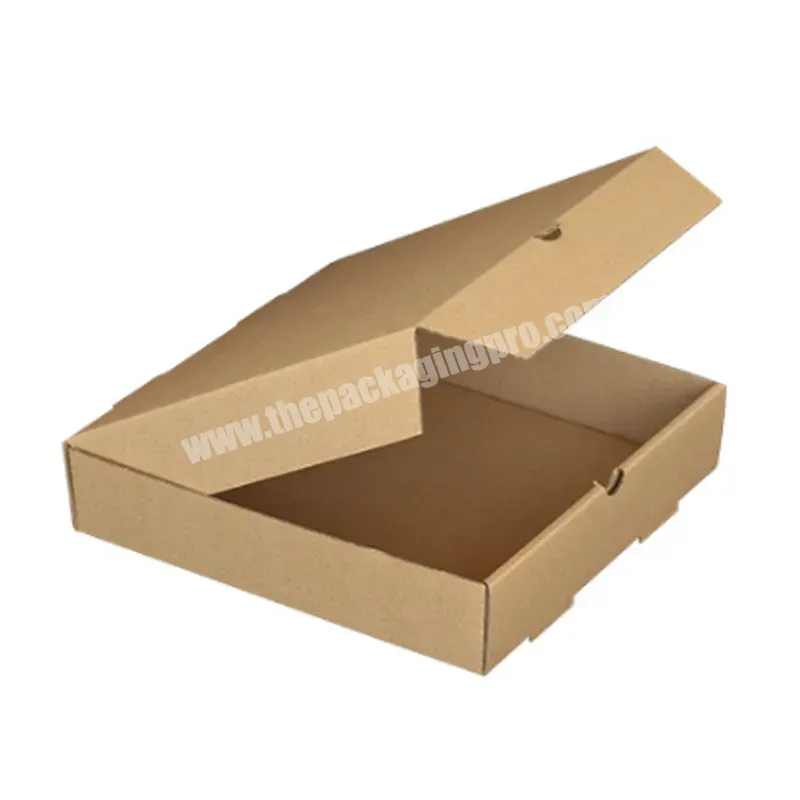 Custom 12 15 16 Inch Biodegradable Corrugated Kraft Pizza Packaging Box - Buy Paper Box For Pizza,Pizza Box,6 8 10 12 14 16 18 20 Inch Pizza Box.