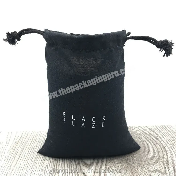 Custom Black Cotton Shoe Bag With Printing - Buy Cotton Shoe Bag,Cheap Cotton Bag,Black Cotton Shoe Bag.