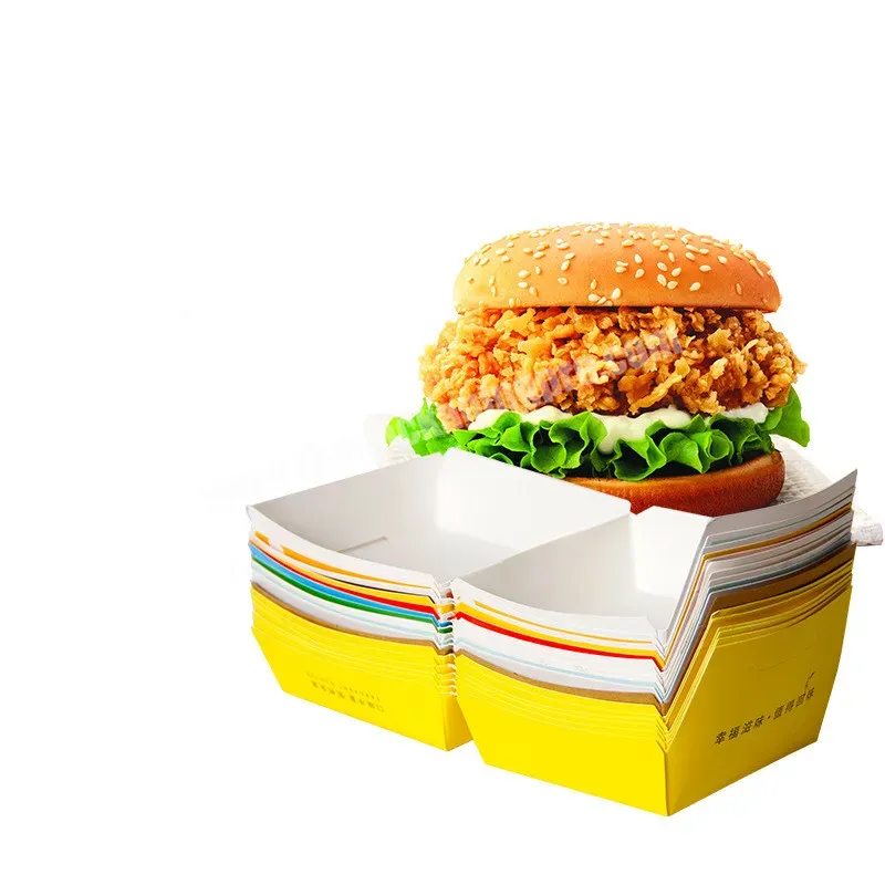 Custom Fast Food Packaging Kraft Paper Disposable Hamburgers Takeaway  Burger Box - Buy Burger Box,Hamburger Box