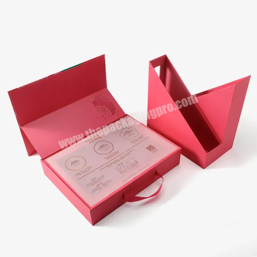 Custom Luxury Unique Pink Moon Cake Package Box Empty Paper Magnetic Gift Boxes Divider For Food Sweets Packaging Box - Buy Gift Box Packaging,Magnetic Gift Box,Food Box.