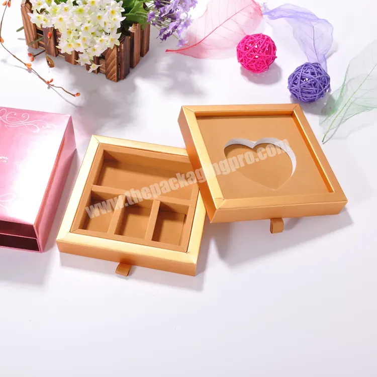 Custom Paper Jewelry Packaging With Tray Drawer Jewelry Box Pink Boxes - Buy Jewelry Box,Paper Jewelry Packaging,Pink Boxes.