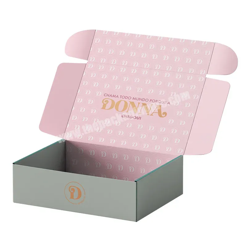 Custom Printed Supplies Recycle Wig Aircraft Clothing Shoes Paper Mailing Hard Candle Mailer Packaging Boxes With Your Own Logo - Buy China Wholesale Custom Logo Printing Pink Paper Packaging Carton E Commerce Foldable Mailer Shipping Corrugated Pape