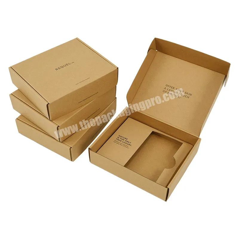Custom Surprise Empty Eco Friendly Color Printing Kraft Corrugated Clothing Shoes Packaging Box For Apparel - Buy Mailer Box,Shoes Clothing Underwear Packaging Box,Paper Box.