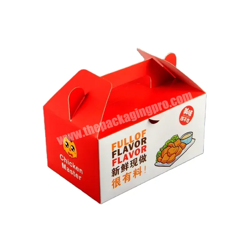 Customized Biodegradable Printed Eco Friendly Logo Fried Chicken French Fries Cardboard Corrugated Paper Food Packaging Box - Buy Custom Biodegradable Logo Recyclable Disposable Fried Chicken French Fries Cardboard Corrugated Paper Packaging Carton F