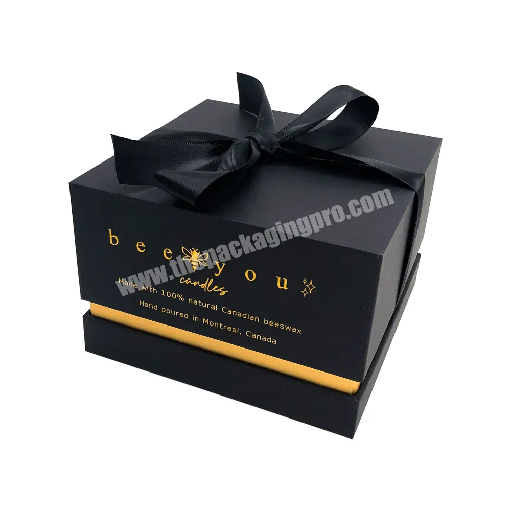 Customized Design Luxury Cardboard Gift Packaging Candle Jars And Boxes Printed Custom Candle Box With Lid - Buy Paper Box With Clear Lid,Cardboard Candle Box,Lid And Base Gift Box.