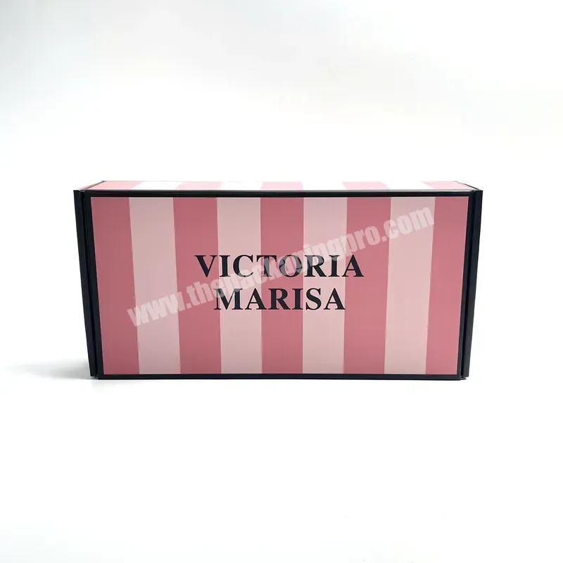 Customized Design Recyclable Box Printing Pattern Logo Clothing Silk Packaging Design Gift Box - Buy Factory Customized Pink Big Clothing Printed On Both Sides Gift Paper Box,Design Logo Size Cardboard Gift Box Packaging,Exquisite Craft Carefully Man