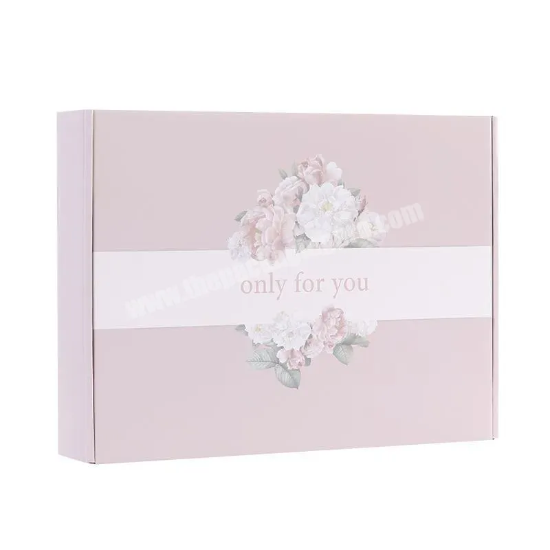 Customized Wholesale Biodegradable Rectangle Wig Clothing Shoes Shipping Gift Cardboard Corrugated Paper Packaging Packing Box - Buy Custom Logo Color Corrugated Display Cardboard Cosmetic Packaging Shipping Mailer Storage Thicker Paper Gift Packing