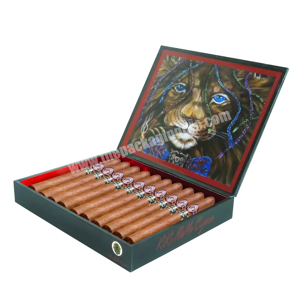 Ensure Your Cigars Stay Fresh With Our High-quality Rigid Presentation Luxury Cigar Paper Boxes - Buy Cigar Paper Boxes,Stay Fresh,Rigid Presentation Luxury.