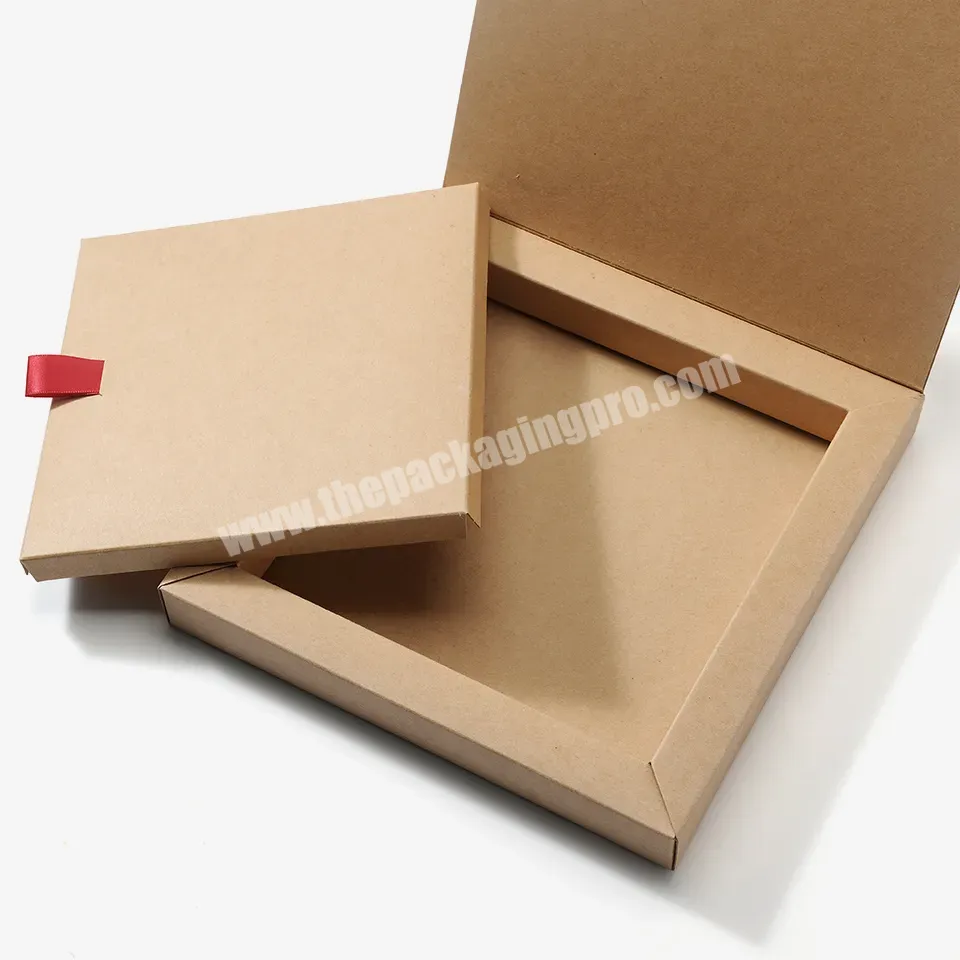 High Quality Custom Logo Kraft Gift Boxes With Lid - Buy Gift Packaging Boxes,Paper Boxes Packaging,Kraft Gift Boxes.