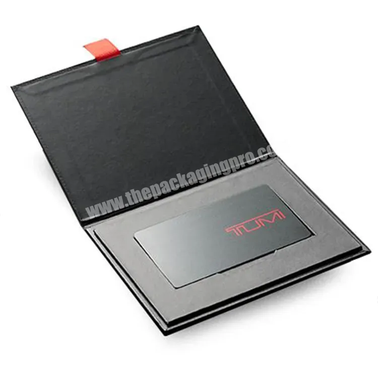 High Quality Matte Black Business Card Box Packaging Credit Cards Book Shaped Gift Box Magnet Lid Cardboard Box With Foam Insert - Buy Business Card Box Packaging,Magnet Box With Foam,Book Shaped Gift Box.