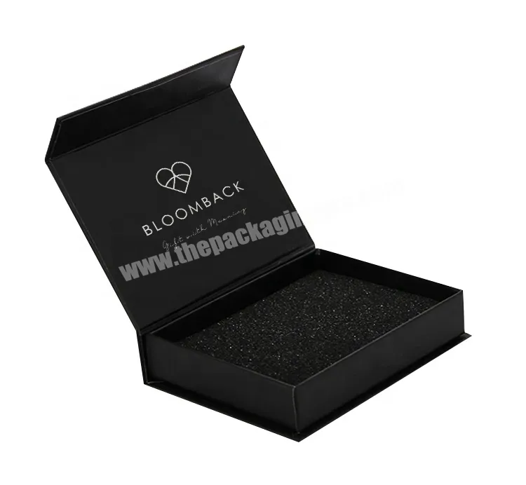 Luxury Black Skincare Magnetic Box With Foam Insert Book Shaped Candle Gift Box Packaging Custom Print Knife Rigid Cardboard Box - Buy Book Shaped Gift Box,Gift Box Packaging Custom Print,Luxury Black Skincare Magnetic Box With Foam Insert.