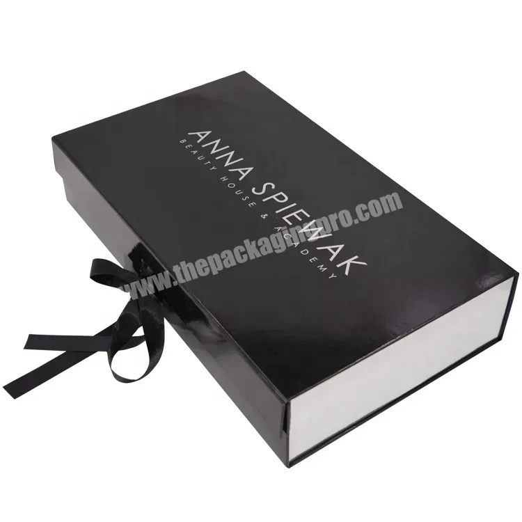 Recentagl Matte Black Gift Box Cardboard Packaging With Logo Custom Rigid Handmade Box - Buy Magnetic Gift Box With Silk Lined,Gift Box With Satin Lining,Gift Box For Apparel Watch Perfume Packaging.