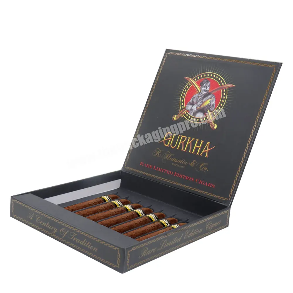 Rigid Presentation Packaging Boxes Product Packaging Custom Cigar Luxury Boxes For Pre Roll Tubes - Buy Cigar Boxes,Roll Tubes,Rigid Presentation Luxury.