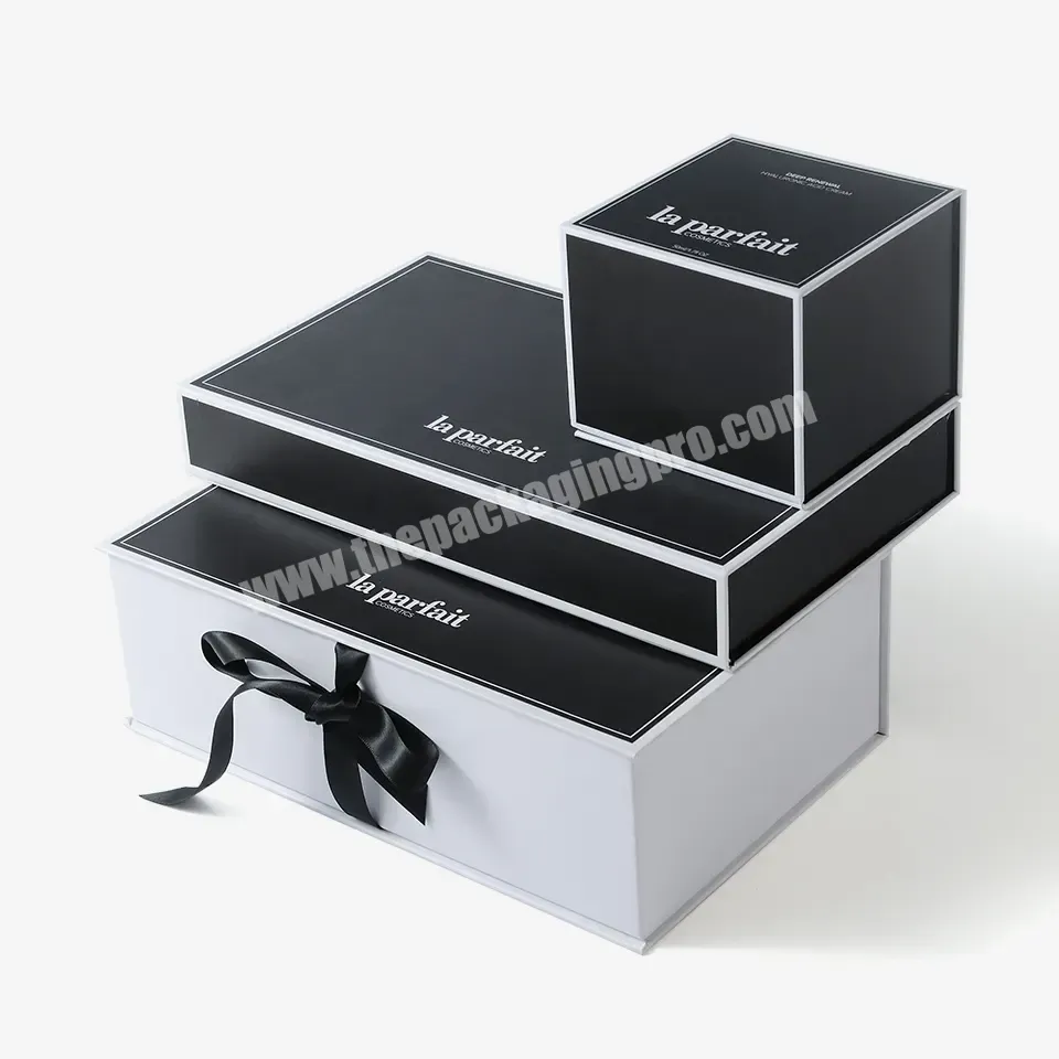 Wholesale Custom Logo Cosmetic Gift Box Packaging With Satin Silk Insert - Buy Packaging Boxes,Gift Box Packaging With Satin Silk Insert,Paper Packaging.