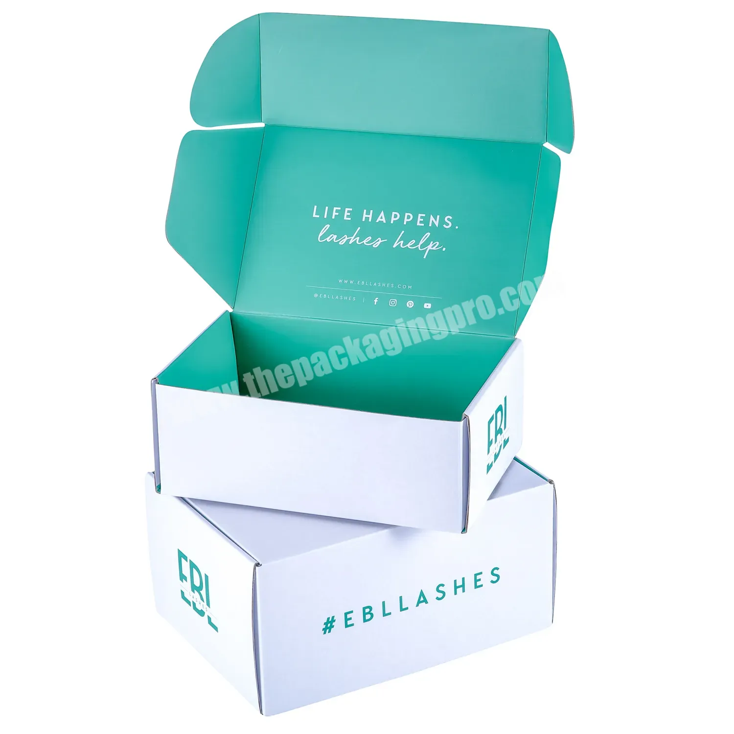 Wholesale Eco Skincare / Beauty / Cloth Packing Mailer Corrugated Paper Custom Logo Printed Gift Delivery Mailing Packaging Box - Buy Wholesale Eco Skincare / Beauty / Cloth Packing Mailer Corrugated Paper Custom Logo Printed Gift Delivery Mailing Pa