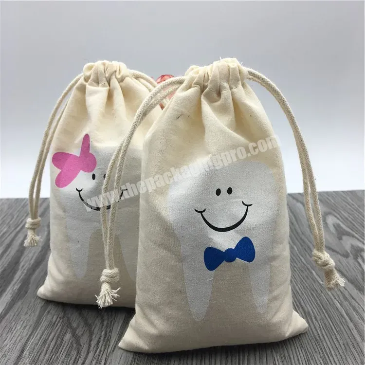 White Brushed Twill Fabric Reusable Dust Bag For Handbag - Buy