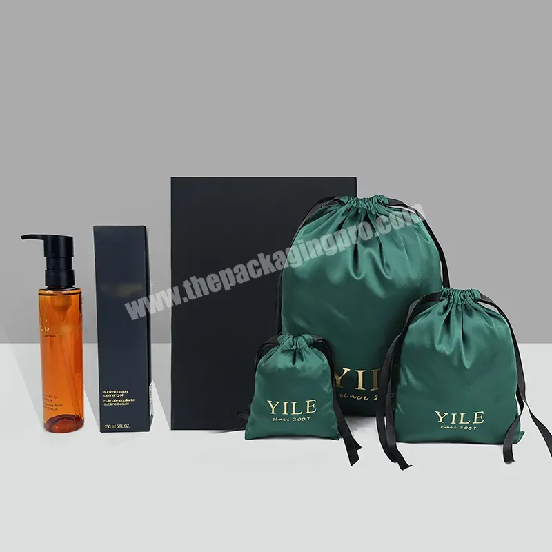 Luxury Folding Packaging Box And Drawstring Bags With Custom Logo For Gift,Wig Hair Bundle,Handbags,Shoes - Buy Hair Bundle Packaging Box And Bags,Wig Bags Hair Packaging,Hair Packaging Boxes Luxury.