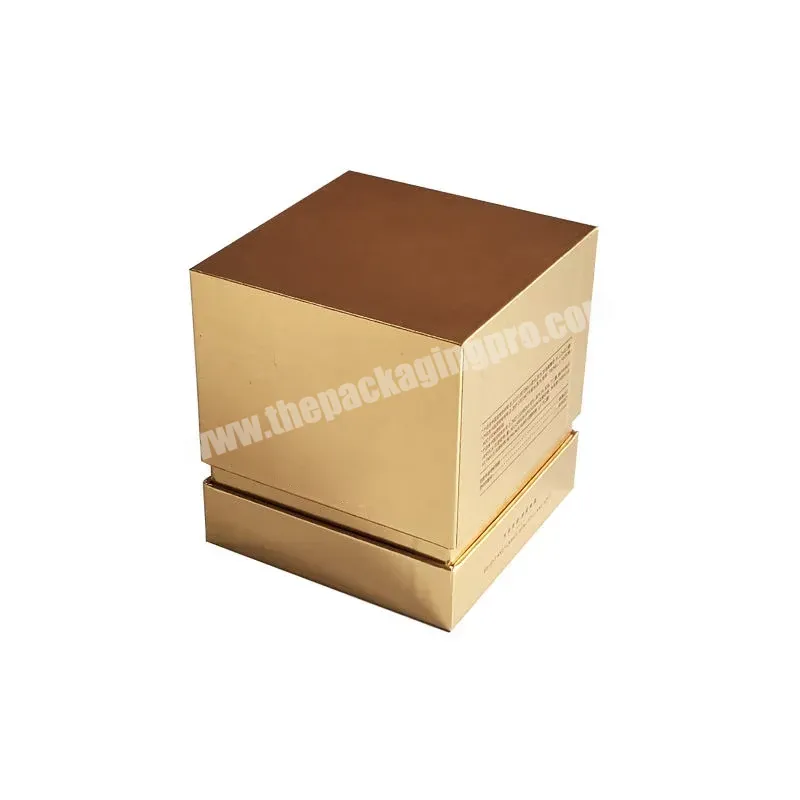 Custom Logo Luxury Empty Cardboard Rigid 2 Two Piece Candle Jars Gift Packaging Boxes For Candles - Buy Candle Packaging Boxes,Candle Jars Gift Boxes,Candle Jars Packaging Boxes.
