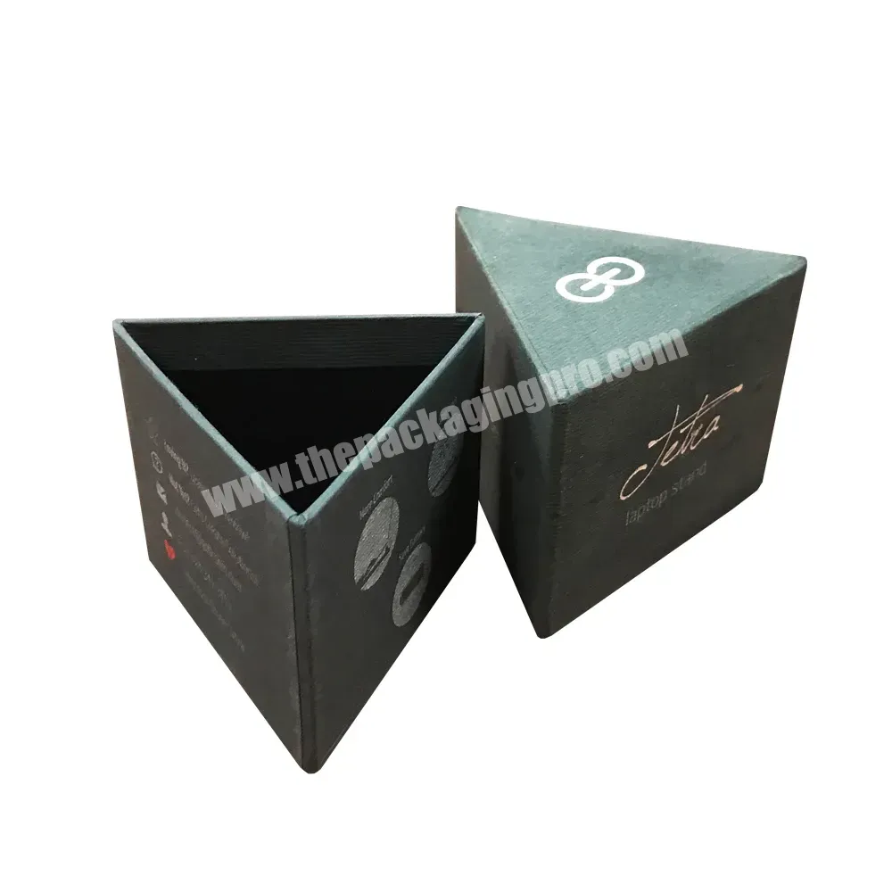 Custom Logo Triangle Cardboard Wholesale Custom Logo Lid And Base Rigid Gift Box - Buy Recycled Base And Lid Box,Jewelry Lid And Base Box,Packaging Lid And Base Box.