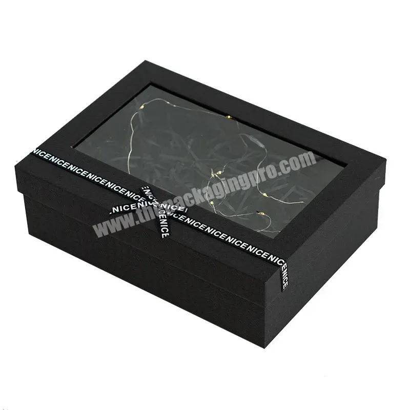 Custom Paper Rigid Packaging Cosmetic Boxes Gift Makeupset Packing Box With Pvc Window - Buy Window Box Paper,Paper Box With Clear Window,Paper Packing Box With Transparent Pvc Window.
