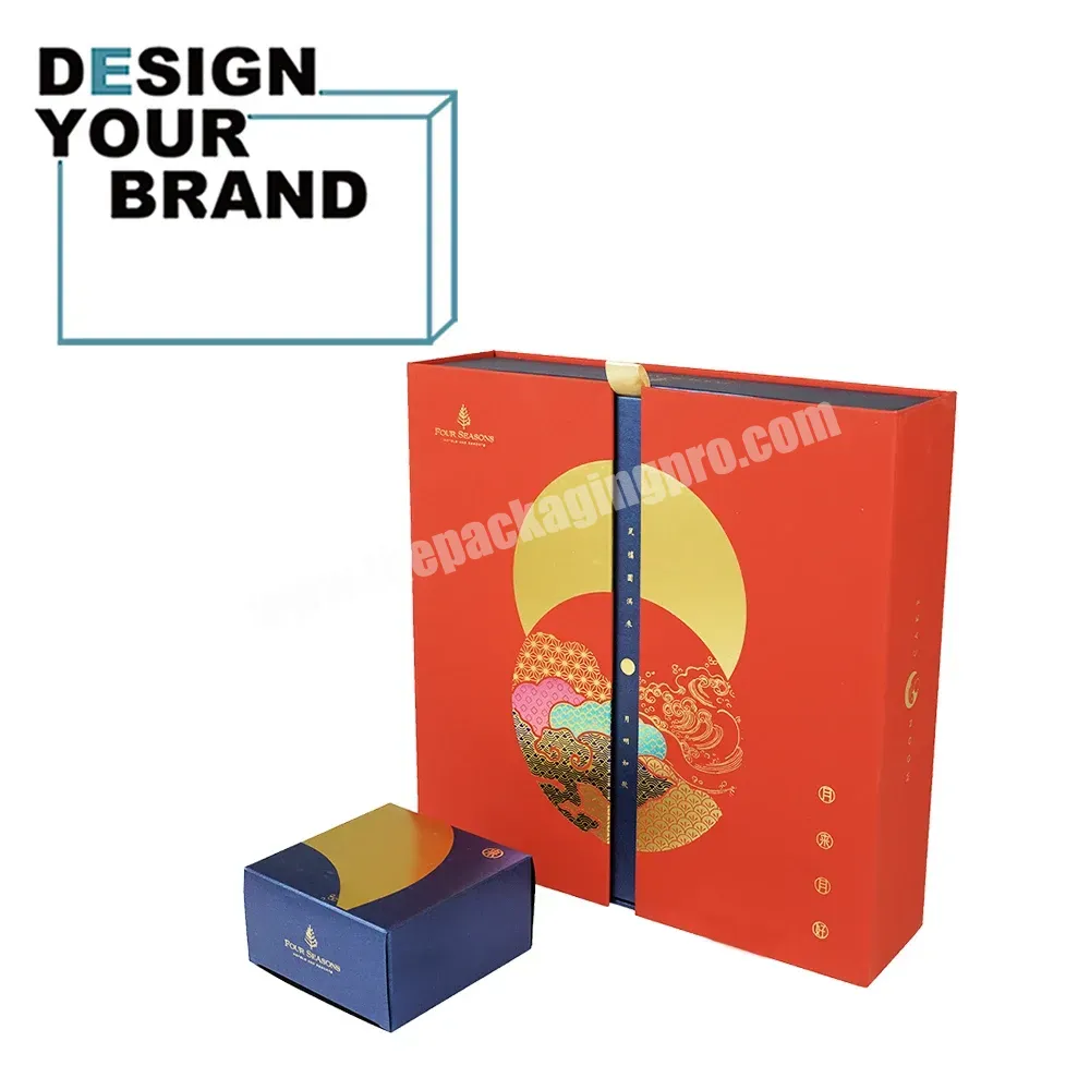 Custom Printed Rigid Creative Design Double Doors Open Paper Box Magnetic Lid Gift Box - Buy Customized Gift Boxes,Magnetic Lid Storage Box,Hard Paper Gift Box.