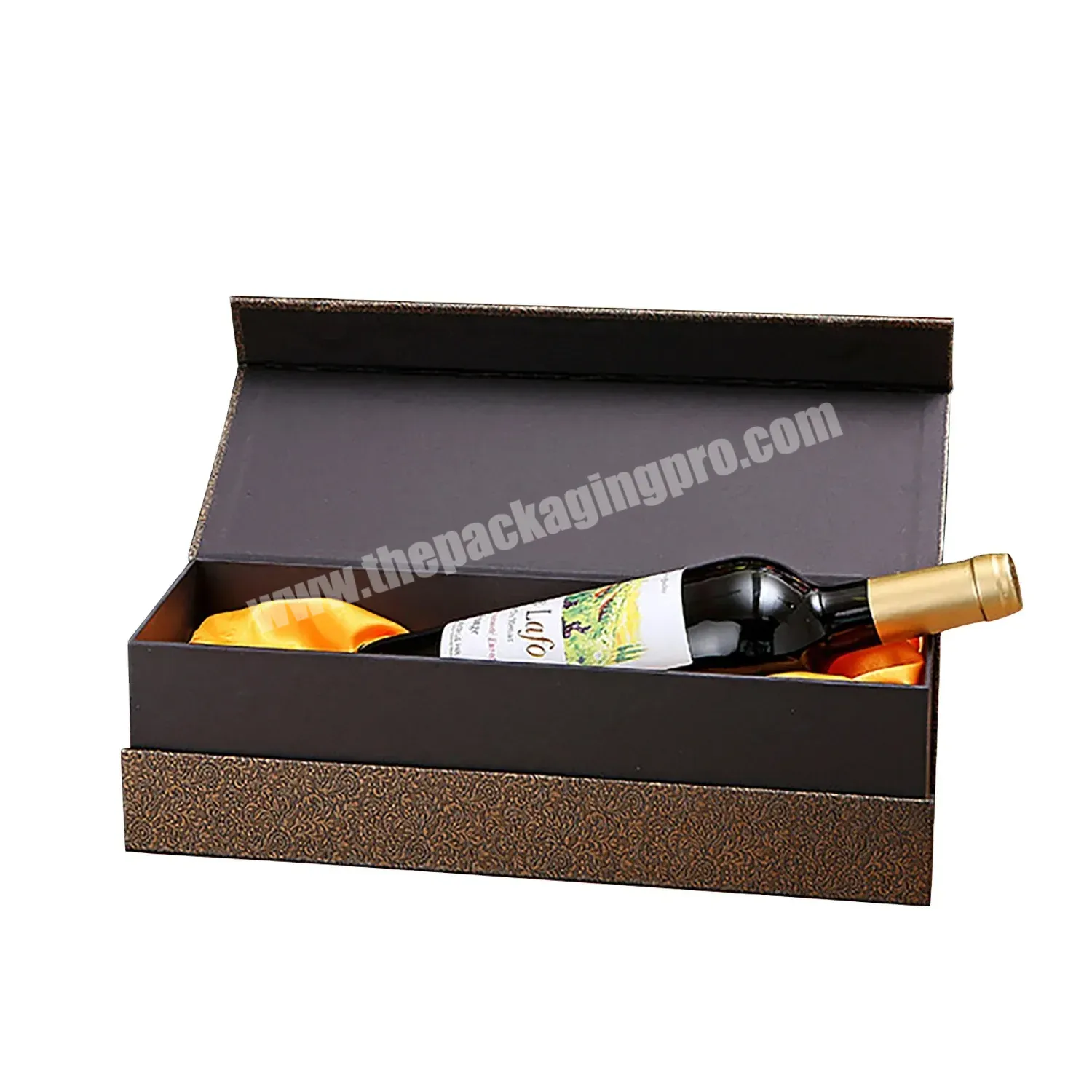 Customized Magnetic Folding Rigid Cardboard Paper Wine Bottle Packaging Gift Boxes - Buy Wine Gift Boxes Packaging,Wine Bottle Packaging Gift Boxes,Wine Bottles Gift Packaging Box.