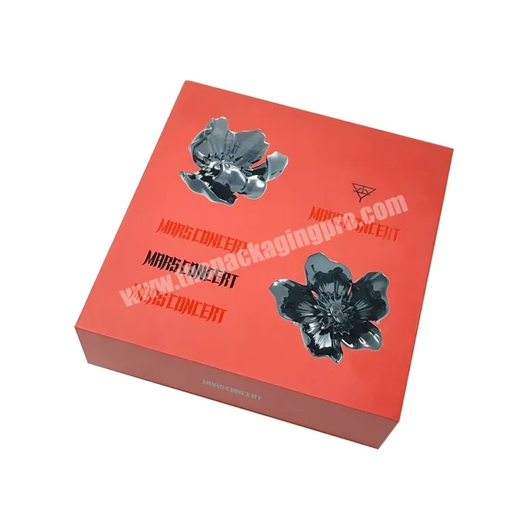 Hot Selling Magnetic Gift Box Packaging Custom Logo Hard Rigid Cardboard Paper Red Clothing Insert - Buy Gift Box Packaging,Custom Cardboard Boxes,Magnetic Gift Box.
