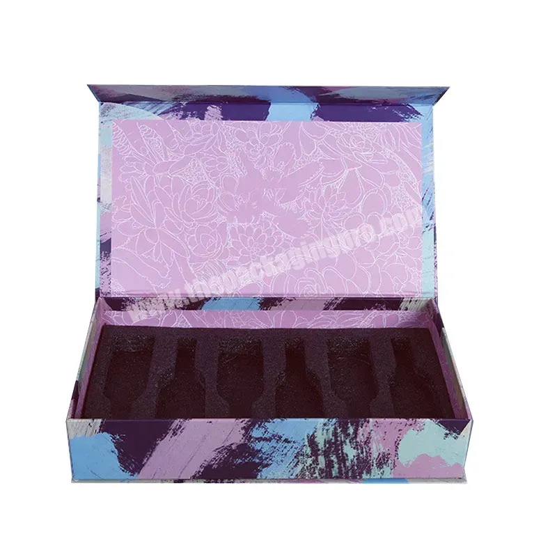 Luxury Rigid Cosmetic Magnetic Box Cream Box Cosmetics Box For Personal Oem Brand Packaging - Buy Cosmetics Box For Personal Oem Brand Packaging,Cosmetic Cream Box,High Quality Black Paper Box For Cosmetics.