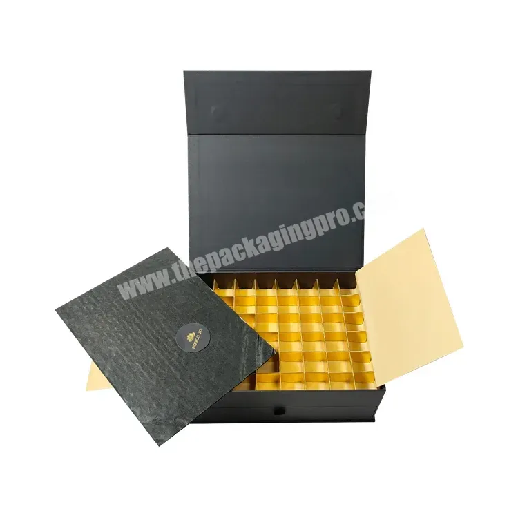 Wholesale Luxury Custom Chocolate Packaging Box 2 Layer Book Shape Drawer Rigid Magnetic Chocolate Gift Box - Buy Chocolate Box,2 Layer Gift Box,Rigid Chocolate Gift Box.
