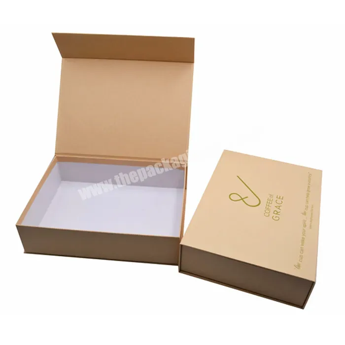 Custom Logo Kraft Paper Rigid Cardboard Packaging Gift Box Flap Open Magnetic Clothing Garment T-shirt Box Packaging - Buy Clothing Garment T-shirt Box Packaging,Clothing Cardboard Shipping Gift Packaging Boxes,Kraft Paper Cardboard Gift Magnetic Box.