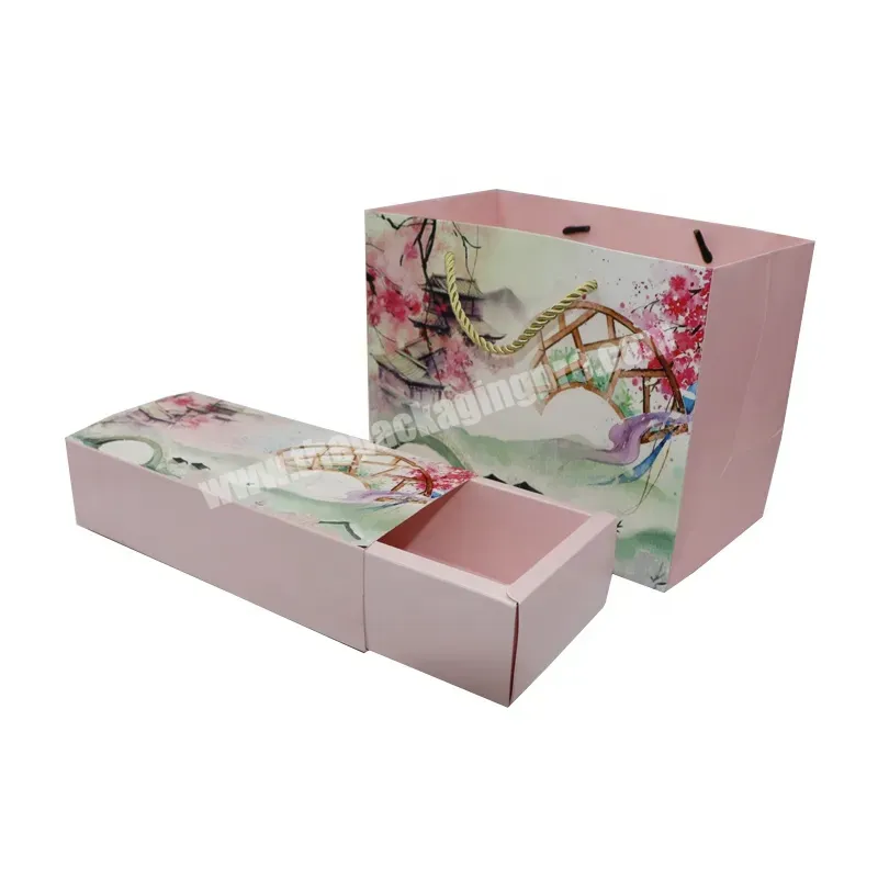 Drawer Gift Boxes Diy Packing Paper Box With Bags For Candy Cookies Gift Chocolate Sliding Package Bakery Packaging Box - Buy Candy Box,Packaging Box Drawer,Cute Candy Box.